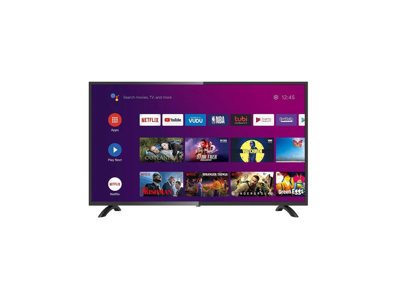Supersonic SC4250GTV 42" Google Smart LED TV Black