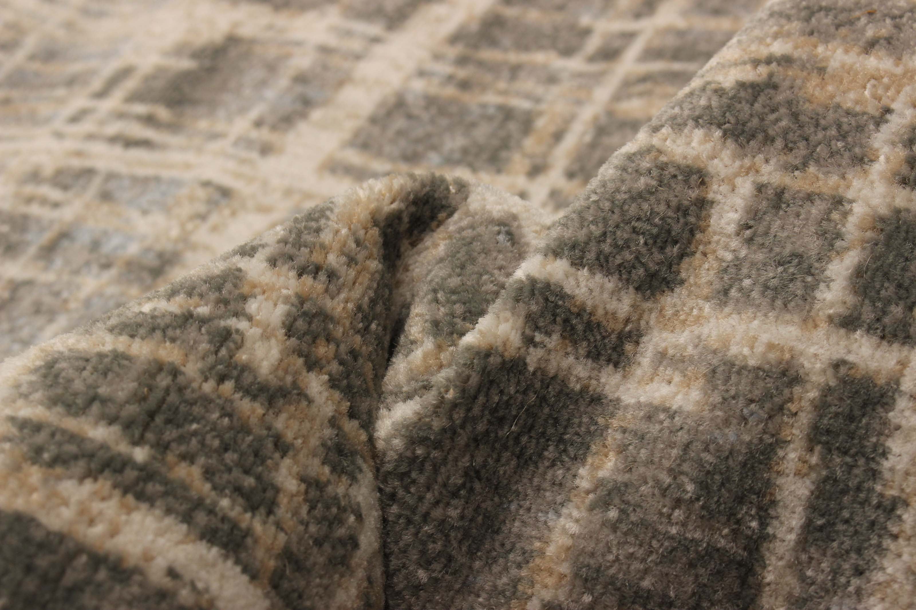 ECARPET Lattice Contemporary/Modern Area Rug for Living Room, Bedroom, Dining Room, Entrance, Hallway and More.