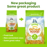 sWheat Scoop Multi-Cat Natural Clumping Wheat Cat Litter, 15lb