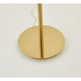 thumbnail image 4 of Bethel International Table Lamp Brass Metal & Glass, 4 of 5