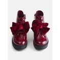 thumbnail image 3 of Wonder Nation Baby and Toddler Girls Bow Combat Boots, 3 of 5