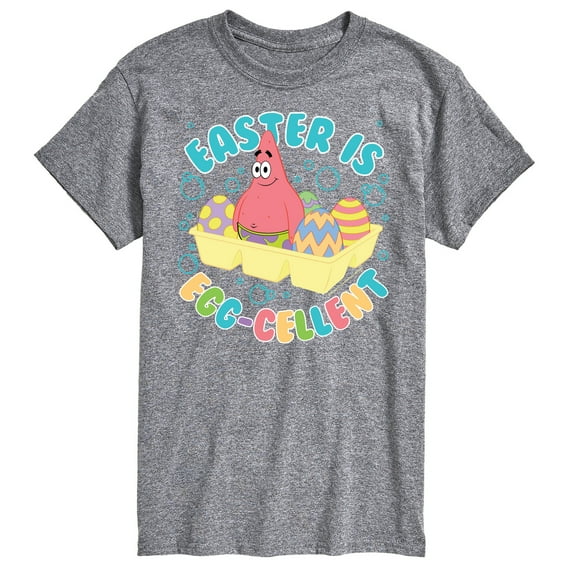 SpongeBob Squarepants - Easter Is Egg-cellent Patrick - Men's Short Sleeve Graphic T-Shirt