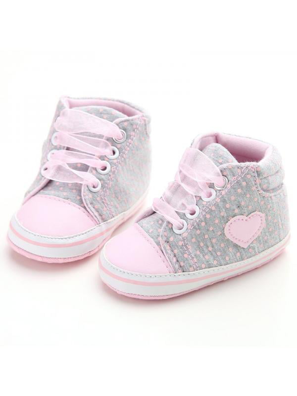 Ankle Sneakers Soft Sole Crib Shoes 