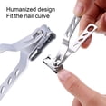 thumbnail image 5 of EBCUE 6 Pcs Mini Nail Clipper Nail Care Tools Curved Blade for Trimming & Grooming Easy to Use, 5 of 6