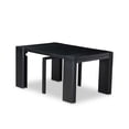thumbnail image 5 of East West Furniture Xtenczar 10 -Piece Dining Room Table Set in Black Finish, 5 of 10