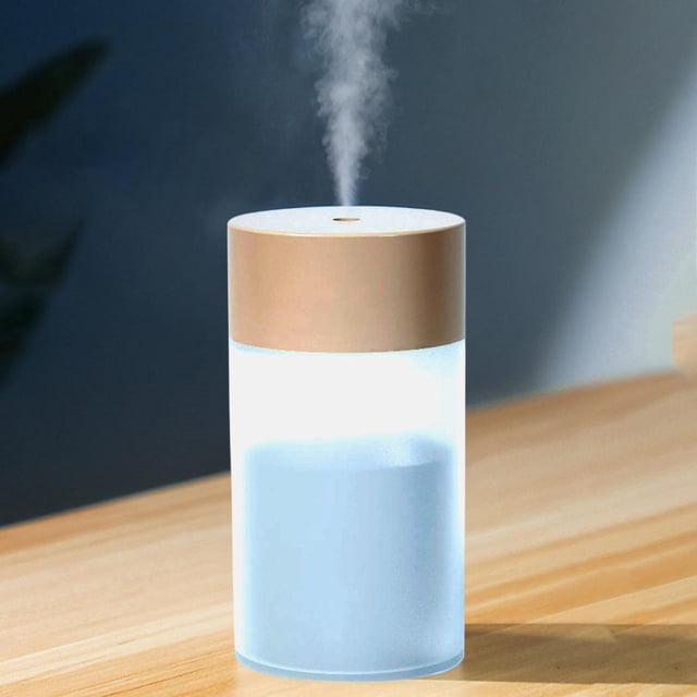 Humidificador de aire portátil perfecl 260 ml difusor personal rosa