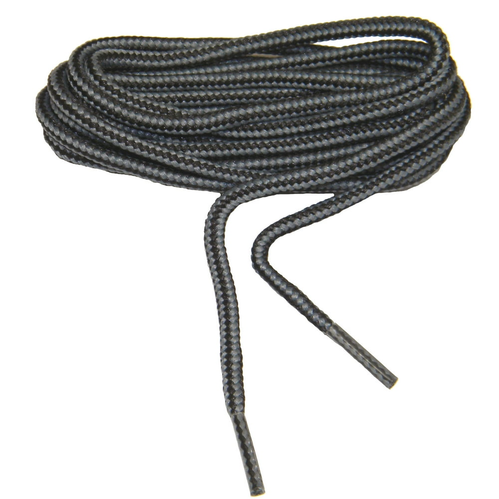 thick black shoelaces