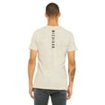 thumbnail image 3 of Daxton Adult Unisex Tshirt Michigan Script with Vertical on the Back, Oat Black, L, 3 of 3