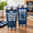 Dad Navy Blue, variant on Grandpa Granddaughter Black 20oz Stainless Steel Insulated Tumbler