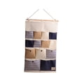 thumbnail image 4 of EXHUMKY Wall Pouch Linen Over Door Storage Organiser 1Set, 4 of 4