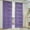 Purple, variant on 1 PCS Vines Leaves Door Window Curtain Drape Panel Sheer Scarf Valances