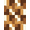 Brown Tan Ivory, Pattern 1, variant on ODIKA 8'x10' Washable Area Rug Non-Shedding, Easy Care, Block Minimalist Brushstroke Watercolor Abstract Contemporary Refined Structured for King Size Bedroom Under Bed, Master Suite