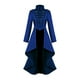 thumbnail image 2 of Mujeres Medieval Tailcoat Punk Trench Jacket Halloween Traje de boda Outwear L L Colcomx Frac Medieval Mujer, 2 of 4