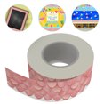 thumbnail image 2 of Miangastore 1 Roll Bulletin Board Scale Pattern Decorative Bulletin Board Border Decal, 2 of 8