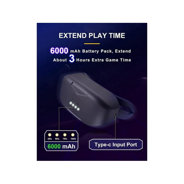 Battery Pack for Meta/Oculus Quest 3/Quest Pro/Quest 2/Pico 4/Pico
