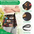 thumbnail image 4 of Yayeee Waist Apron with Pockets for Cooking Waterproof Half Server Aprons, Chocolate Cakes, 4 of 7