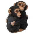 thumbnail image 4 of Hi-Line Gifts 9.5" Chimpanzees Hugging Outdoor Garden Statue, 4 of 5
