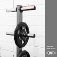 thumbnail image 4 of Valor Fitness Olympic Barbell and 2 Inch Weight Plate Tree - Organization Storage Rack, 4 of 9