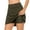 Army Green, variant on Women Workout Skorts High Waist Athletic Tennis Skirts Solid Stretch Active Skort with Shorts, Golf Short Skirt