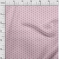 thumbnail image 2 of oneOone Georgette Viscose Pink Fabric Geometric Check Fabric For Sewing Printed Craft Fabric By The Yard 42 Inch Wide, 2 of 4