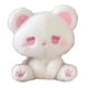 thumbnail image 2 of Peluche de animal sentado de 5,91 pulgadas, cómodo para acurrucarse y decorar el hogar. Blanco y rosa A, 2 of 9