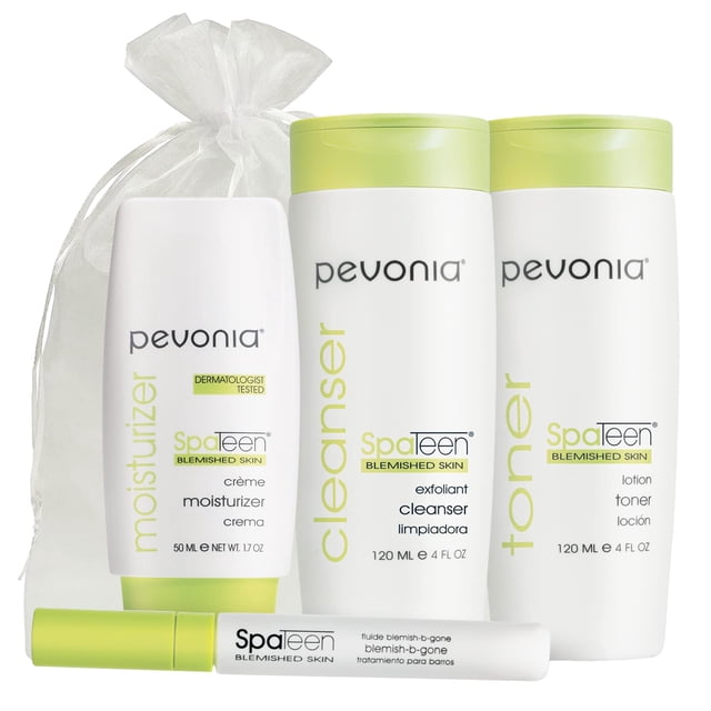 Kit de cuidado de la piel Pevonia Spateen para el cuidado de la piel con imperfecciones
