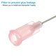 thumbnail image 4 of Agujas de dispensación de 20Ga, 52PCS de 1/2 pulgada con punta roma industrial y jeringas con aguja de bloqueo Luer para rellenar tintas líquidas, adhesivos, aceites, rosa, 4 of 7
