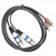 thumbnail image 2 of 10X Cable de Audio de Alta Fidelidad 2 Macho una Xlr 3 Pin Hembra Amplificador de Consola de Mezcla Dual Xlr una Dual Shileded Cable 1.5M, 2 of 5