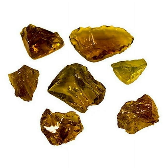 AZ Patio Heaters RGLASS-AMB Recycled Fire Pit Glass, Amber