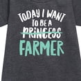 thumbnail image 2 of Instant Message - Today I Want To Be A Farmer - Toddler & Youth Girls Fleece Dress, 2 of 5