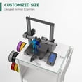 thumbnail image 4 of 3D Printer Stand Table with Filament Storage, Foldable & Mobile 3D Printer Workstation Desk Cart with Filament Spool Holder, 3D Printer accessories for 3D Printing Studio, Home Office Workshop, 4 of 8