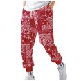 thumbnail image 1 of DXOUPM Sweatpants for Men Digital Print Casual Gym Running Workout Sweatpants with Pockets, 1 of 3