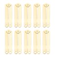 thumbnail image 1 of 10Pcs Household Jewelry Packing Box Hinge Gift Box Bracket Jewelry Case Supplies (Golden), 1 of 9