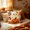White, variant on PiGOGI Thanksgiving Halloween Soft Pillowcase Cute Ghost Pumpkin Black Cats Printed Cushion Cover Fall Sofa Soft Polyester