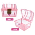 thumbnail image 2 of EeaseMX 1 Conjunto de exquisito caja de joyería con cerradura Funda de almacenamiento de bandas para el hogar., 2 of 8