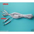 thumbnail image 3 of 2 PCS ELECTRODE LEAD WIRES Cables for Digital Massager TENS 3.5 mm with 4 pins, 3 of 6