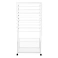 thumbnail image 2 of 16-layer Ribbon Rack with 4 Lockable Universal Wheels Iron Ribbon Organizer Rack Ribbon Storage Holder, 2 of 23
