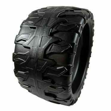 Power Wheels BCK85-2659 Jeep Wheel Tire Plus 1 Retainer Cap Play Vehicles, Black