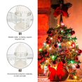 thumbnail image 4 of 1PC Iron Art Glass Wind Lantern Candlestick Garden Yard Holiday Candlestick Decor, 4 of 4