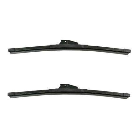 SQAMOR 2pcs Ice Windshield Window Wiper Blade Set Assembly Front Left Driver and Right Passenger Side for GMC for Ford for Dodge for Datsun for Chrysler for Chevy 2 Piece