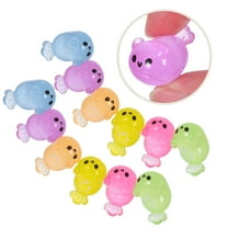 HOOWIFFY 18pcs Marine Resin Animals Assorted Color Figurines For Home Decor And Family Bonding