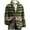 #0012-Green, variant on Betivan Men's Clothing Men's Corduroy Print Ceremonial Dress Pocket Button Party Coat Casual Outerwear Warm Jackets Vintage Outdoor Tops