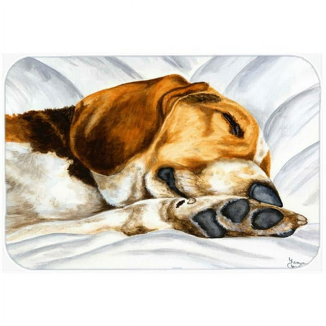 Carolines Treasures AMB1076LCB Beagle Bliss Verre Grande Planche à Découper