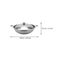 thumbnail image 2 of Mobutofu 1 Set Large Cooking Pot for Home Cooks in Stainless Steel Design, 2 of 8