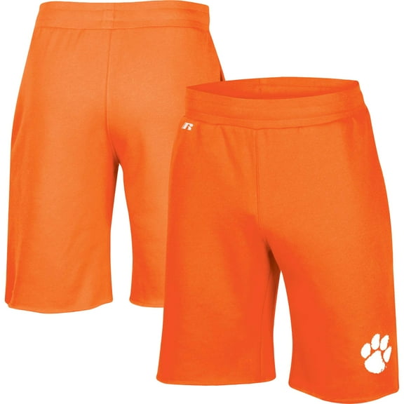 Men's Russell Orange Clemson Tigers Pull-On Pocket Shorts