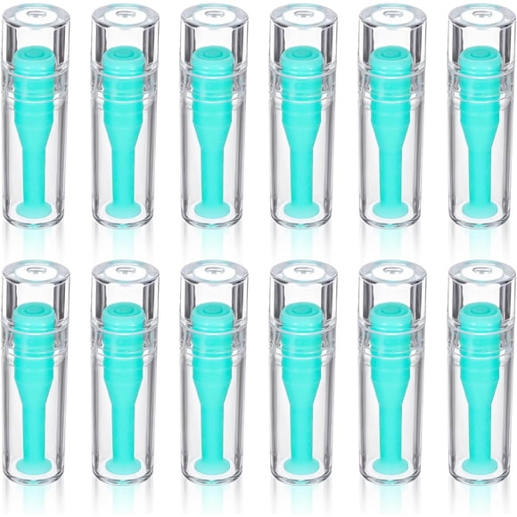 Woeilo 12 Pcs Outil de Retrait de Lentille de Contact, Plongeur de Contact pour Lentille Sclérale Outil Applicateur de Lentille Sclérale