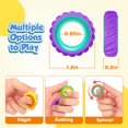 thumbnail image 3 of Anillos giratorios KLT de Fidget Toys para niños, paquete de 50 regalos de fiesta, 3 of 7