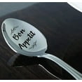 thumbnail image 3 of Engraved Spoon - Gift for Friend | Bon Appetit for Foodie | Funny Teen Christmas Birthday Gift | Holiday Gift for Cousins/BFF | Food Lover Gift for Men Women - 7 Inch Stainless Steel Spoon, 3 of 5