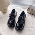 thumbnail image 4 of LvhaoGJOB Girls' Elegant Style Mary Jane Shoes with Comfortable Fit and Non-Slip Platform Sole, 4 of 9