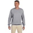 thumbnail image 2 of Jerzees Mens NuBlend Super Sweats Crew Sweatshirt, 3X, Oxford, 2 of 6